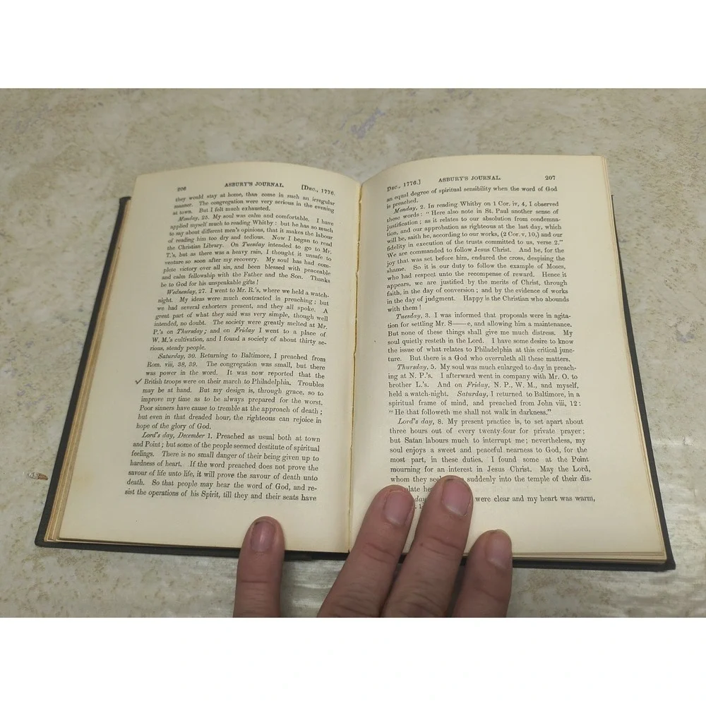 Journal Rev. Francis Asbury‎ Bishop Methodist Episcopal Church Vol I